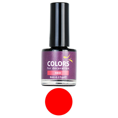 Colors for decoration Red - 5ml