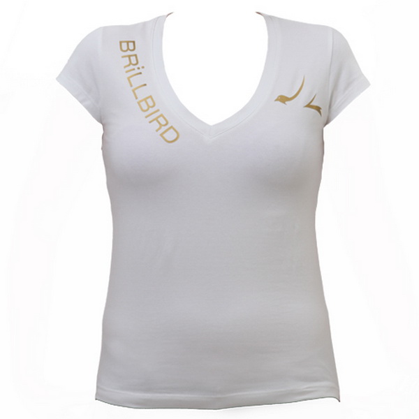 Brillbird póló fehér "XL" méret